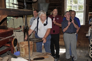 Turning on the generator