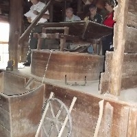 Interior stone on hurst frame, turbine gate